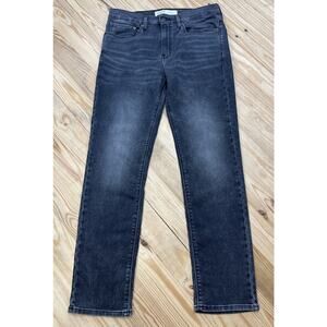 Signature by Levi Strauss & Co S37 Slim Jeans Women's 34x30 Dark Gray Mid Rise